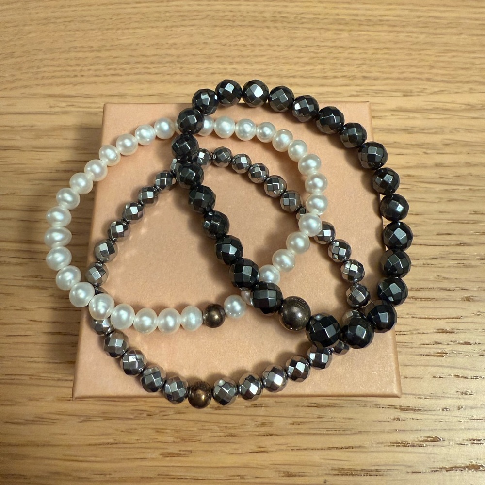 Michael Hill Beaded Bracelet Set